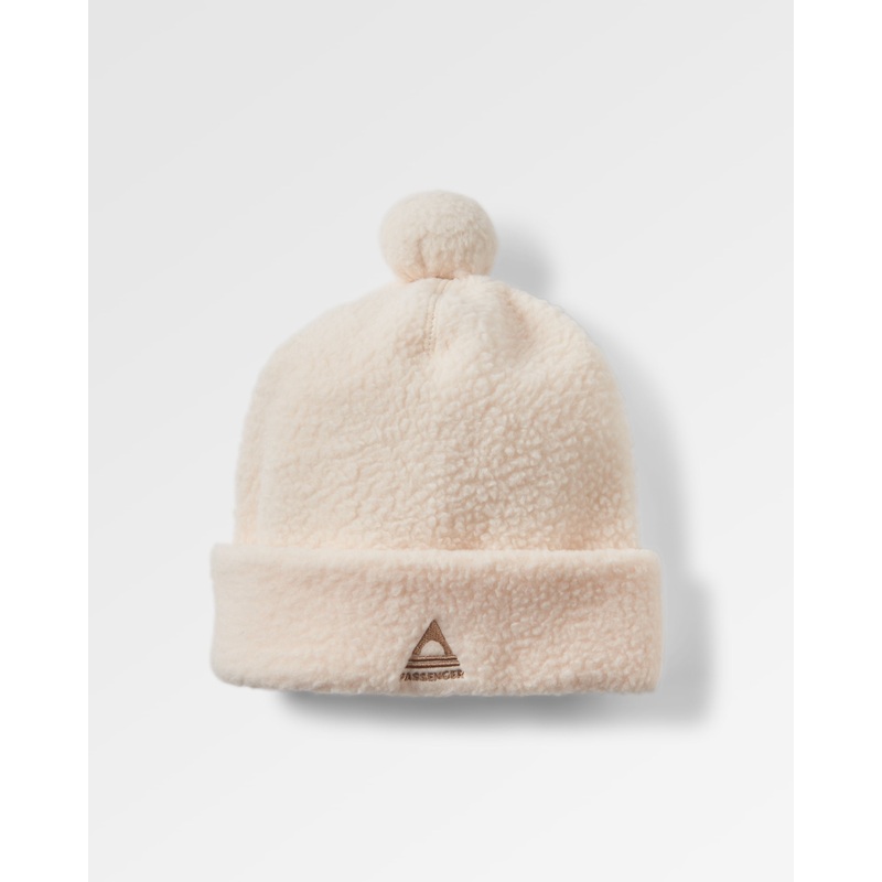 Snow Recycled Sherpa Beanie – Vintage White
