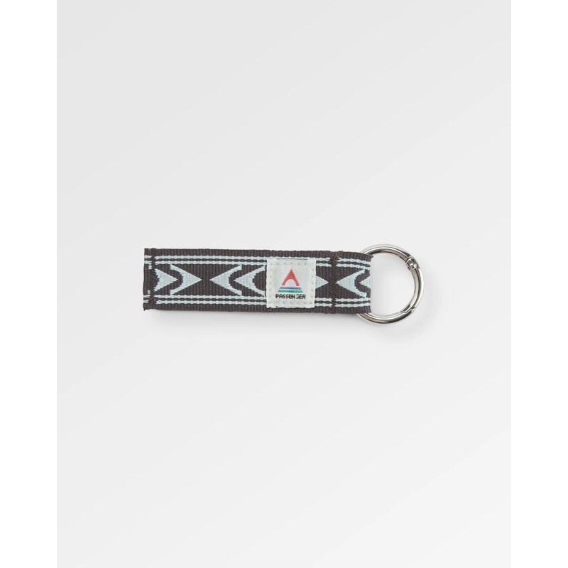 Travel Key Ring – Stepping Stone – Surf Spray/Charcoal