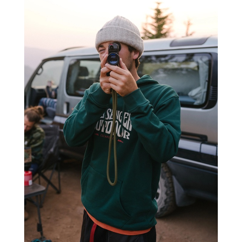 Yuca Organic Cotton Hoodie – Rain Forest