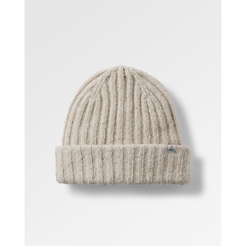 Fisherman Merino Wool Beanie – Vintage White