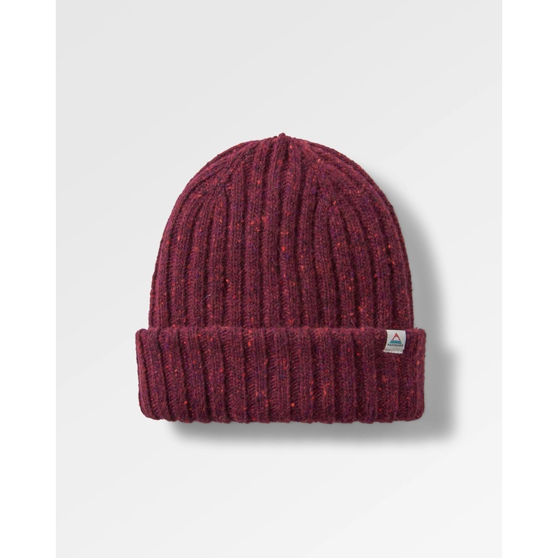 Fisherman Merino Wool Beanie – Wine