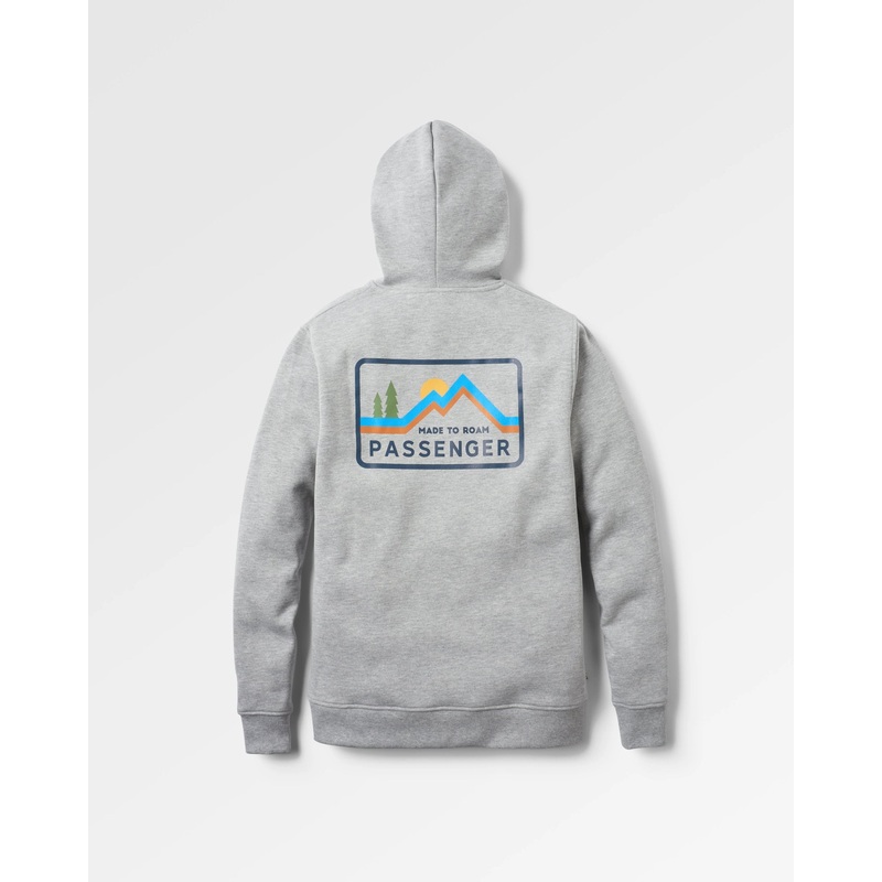 Made To Roam Hoodie – Grey Marl