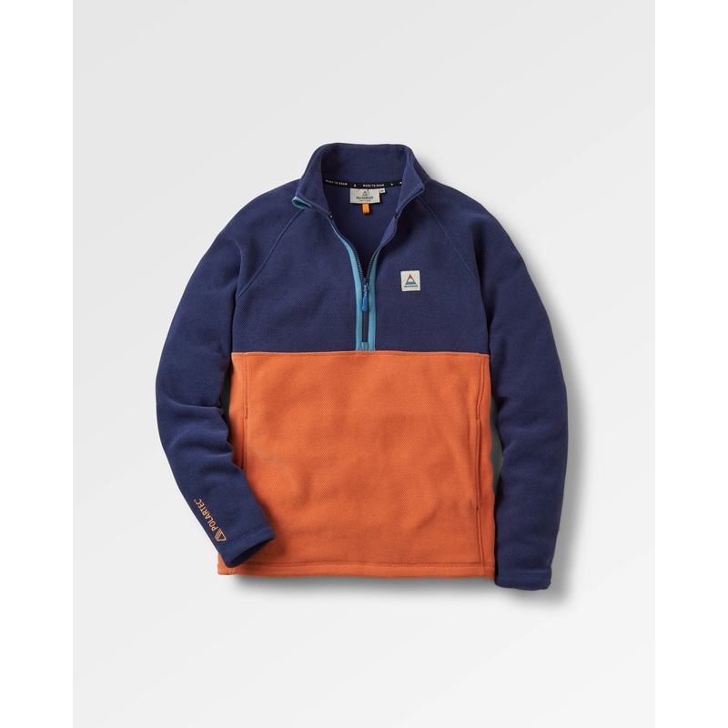 Men’s Highland Recycled Polartec Fleece – Rich Navy