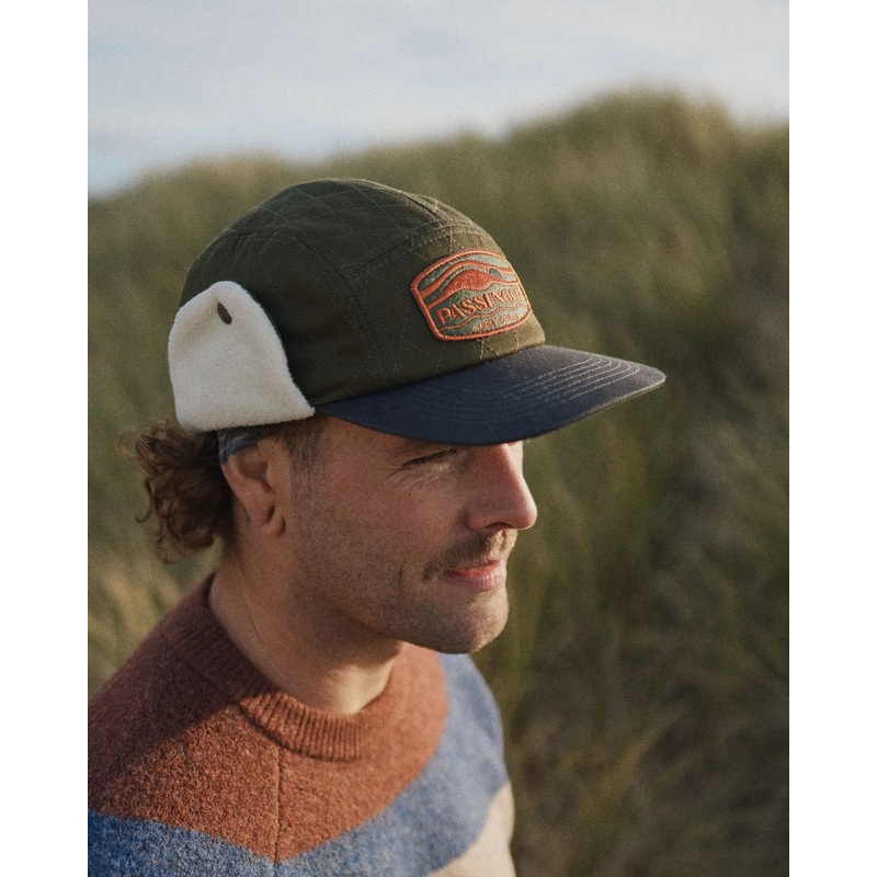 Nightfall Recycled Polar Fleece Lined Hat – Dusty Olive