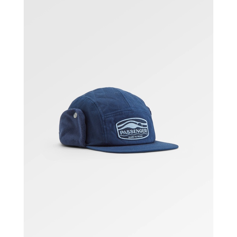 Nightfall Recycled Polar Fleece Lined Hat – Tidal Blue