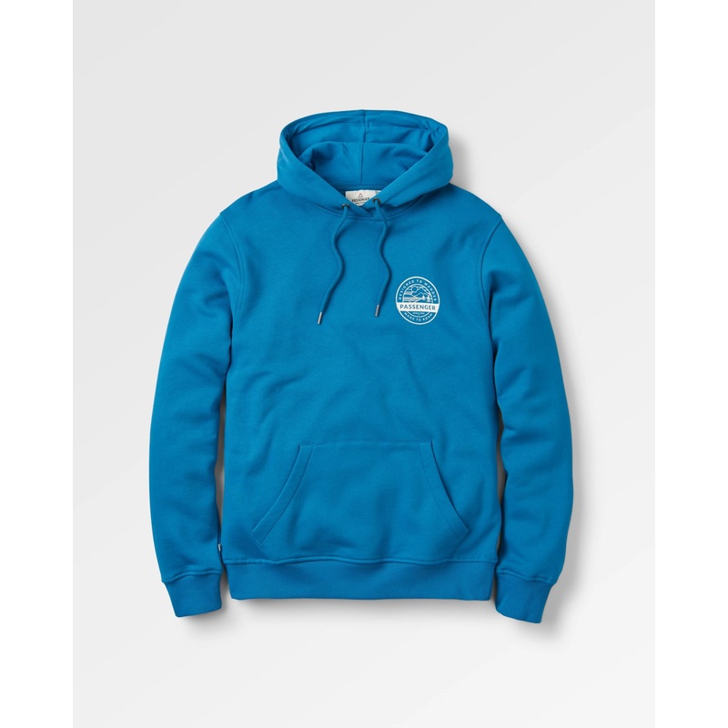 Odyssey Organic Cotton Hoodie – Blue Steel