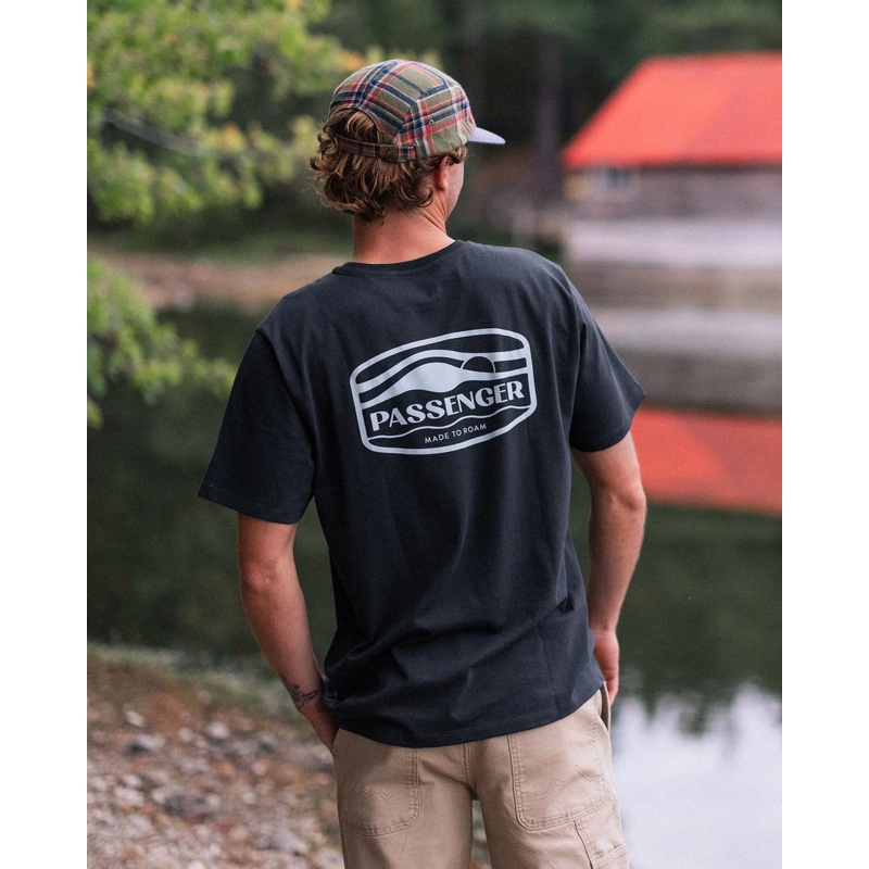 Rambler Recycled Cotton T-Shirt – Black