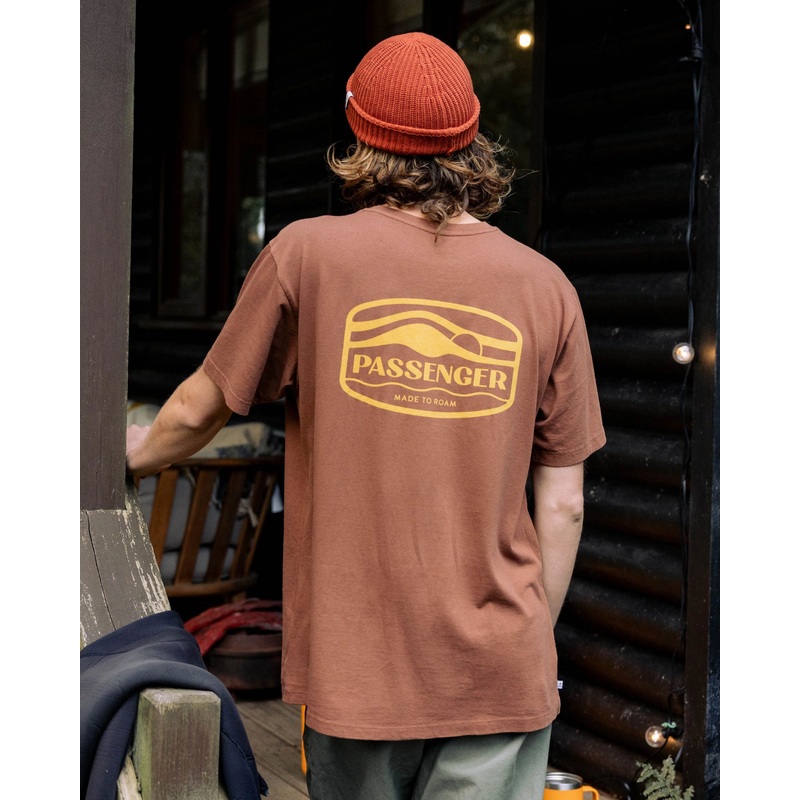 Rambler Recycled Cotton T-Shirt – Cappuccino