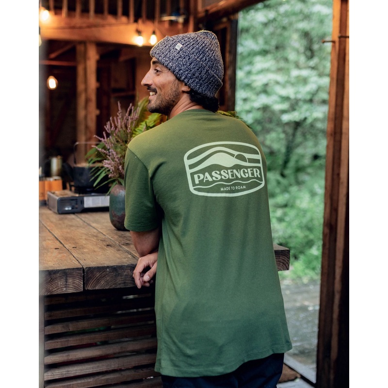 Rambler Recycled Cotton T-Shirt – Fir Tree