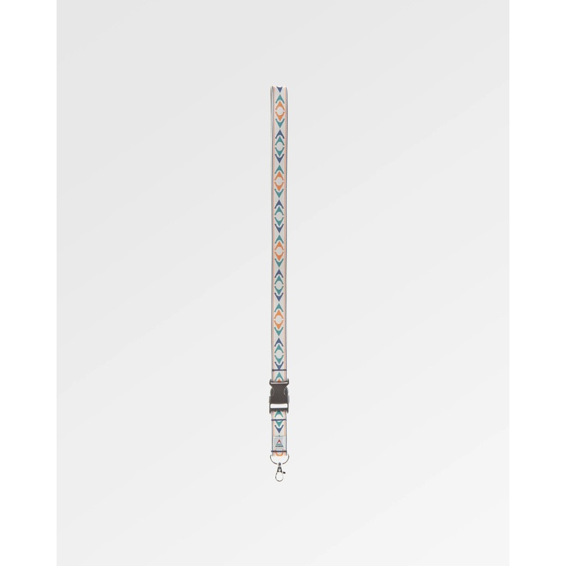 Travel Lanyard – Stepping Stone – Sunrise Orange/Birch