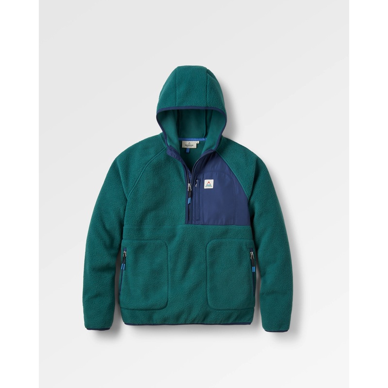 Ventura 1/2 Zip Recycled Sherpa Fleece – Rain Forest