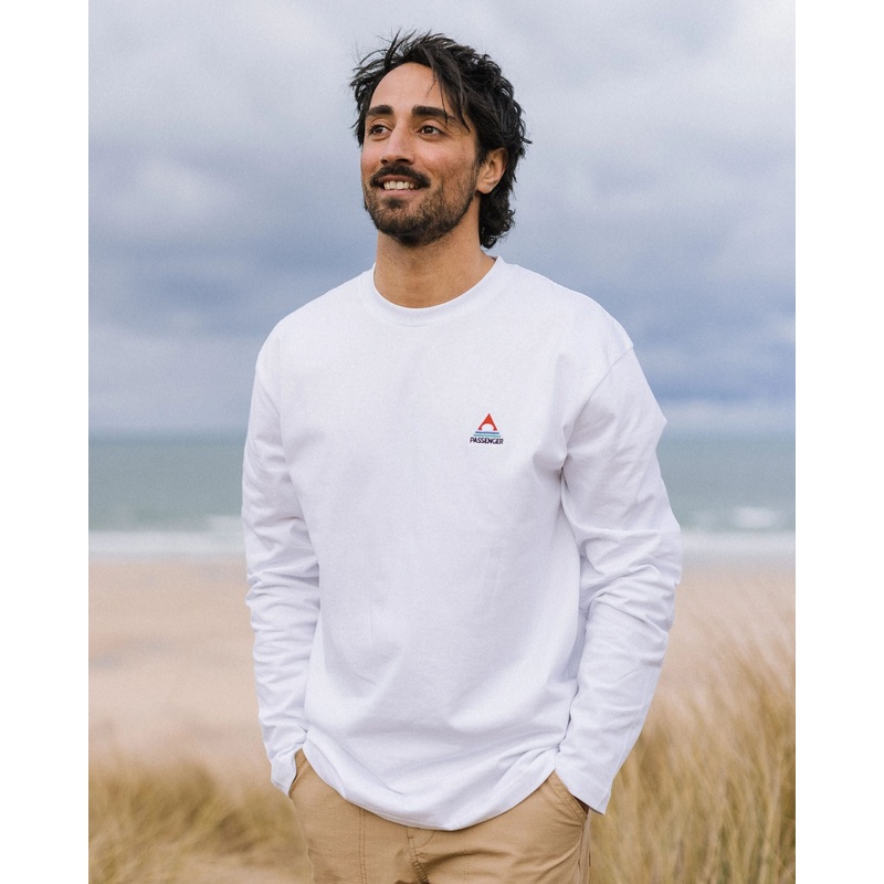 Vita Organic Cotton Relaxed Fit LS T-shirt – White