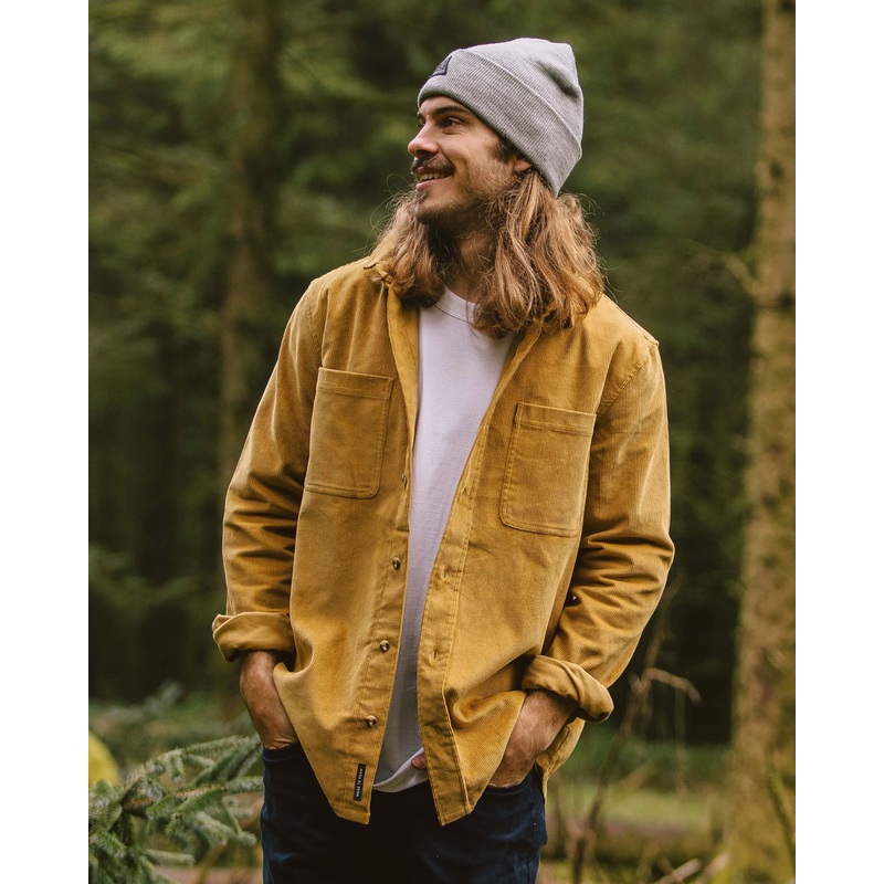 Backcountry Cord Shirt – Mustard Gold