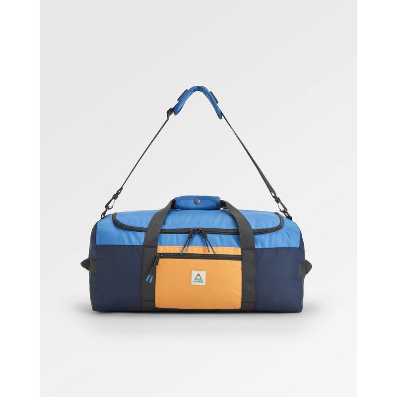 Boondocker Recycled 30L Duffel – Honey/Dark Denim/Rich Navy