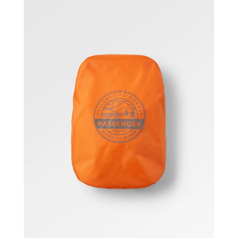 Recycled Backpack Cover (18-35L) – Sunrise Orange