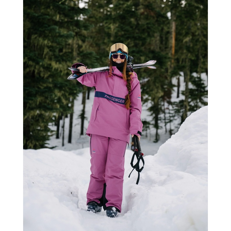 Snowscape Women’s Recycled Pant – Mauve Haze