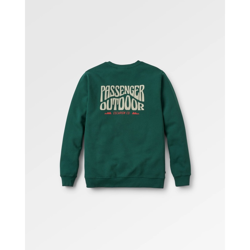 Yuca Recycled Cotton Sweatshirt – Rain Forest