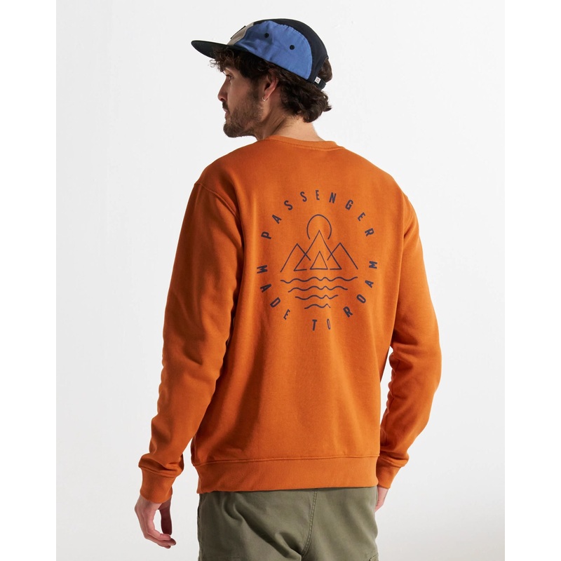 Escapism Sweatshirt – Sunset Orange