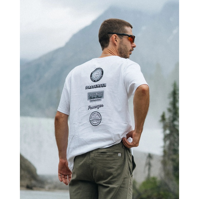 Guided Recycled Cotton T-Shirt – White