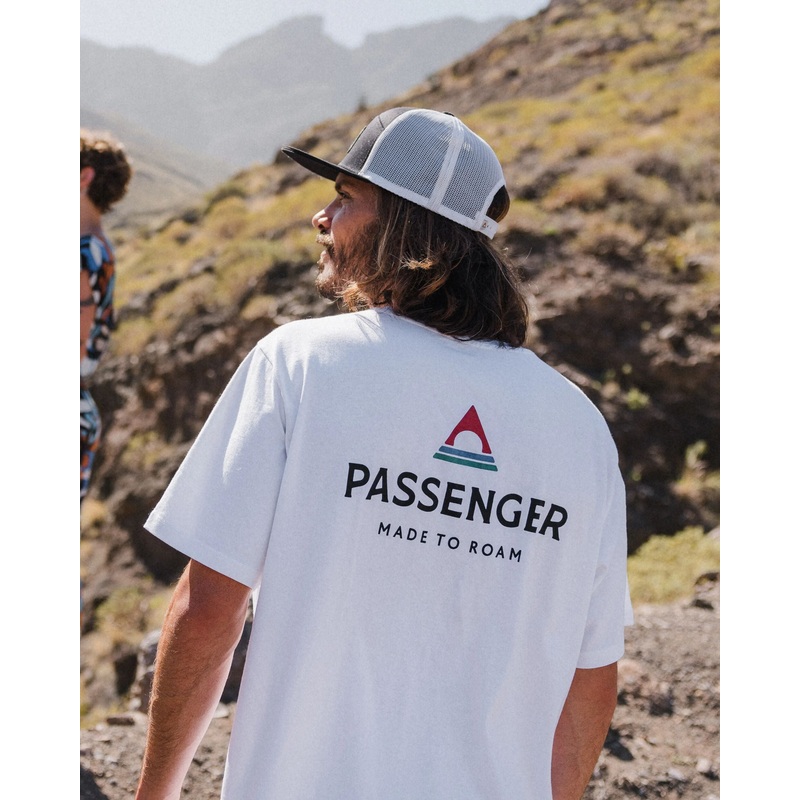 Passenger Recycled Cotton T-Shirt – White