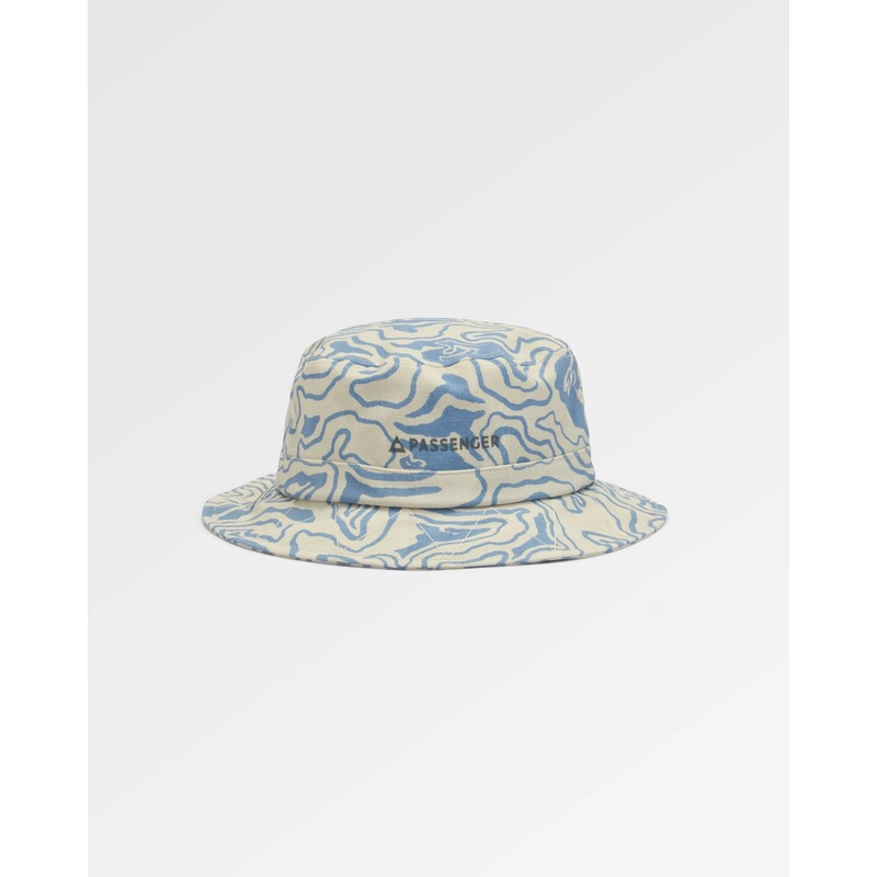 Shaded Organic Bucket Hat – Strata Swirl Birch