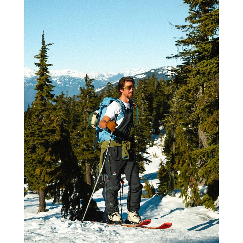 Snowscape Men’s Recycled Bibpant – Black