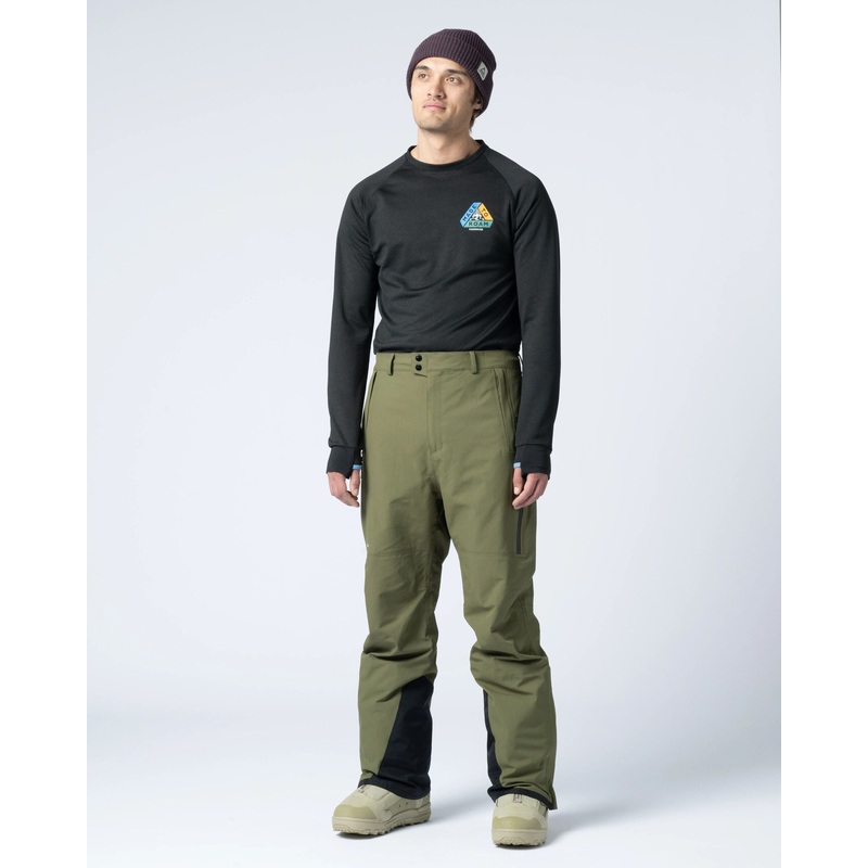 Snowscape Men’s Recycled Pant – Khaki