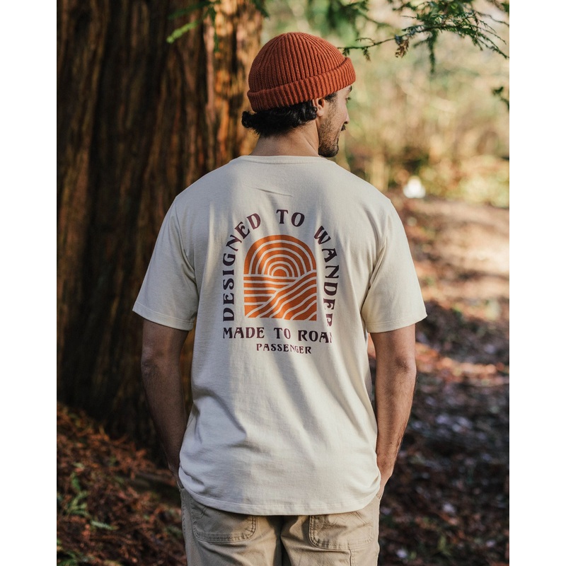 Sundown Recycled Cotton T-Shirt – Birch