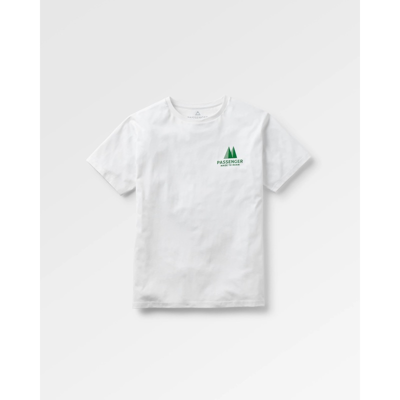 Trees Organic Cotton T-Shirt – White