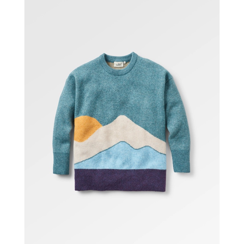 Vista Recycled Knitted Jumper – Arctic