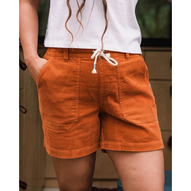 Avian Organic Cord Short – Sunset Orange