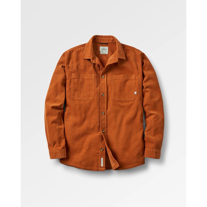 Backcountry Corduroy Shirt – Sunset Orange