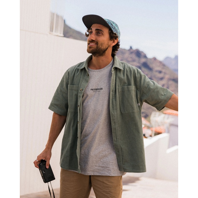 Backcountry Short Sleeve Cord Shirt – Pistachio