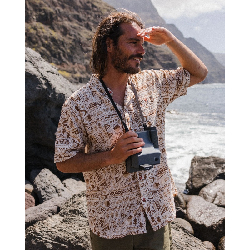 Chill Textured Short Sleeve Shirt – Elemental Geo Birch