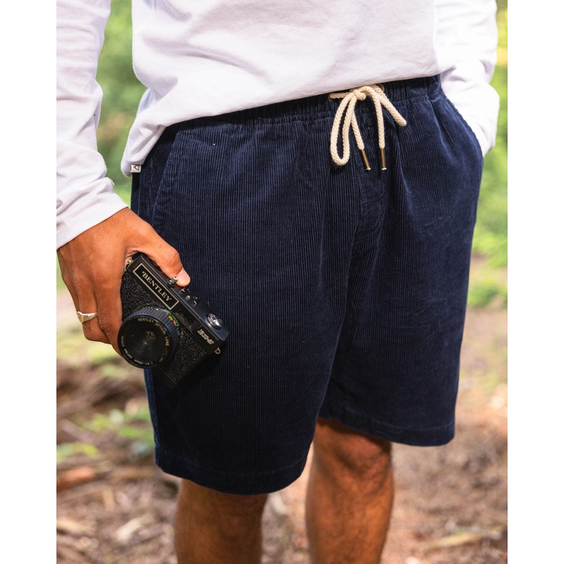 Drifter Cord Short – Rich Navy