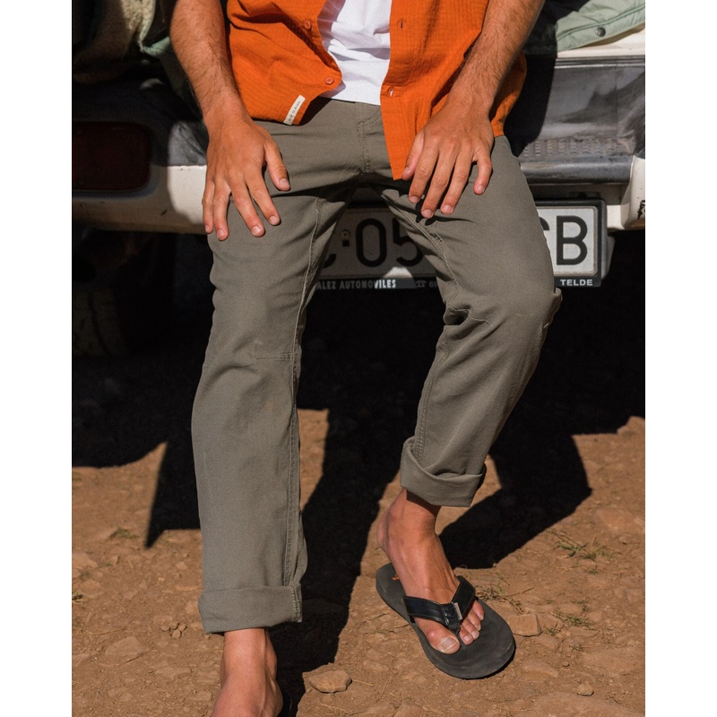 Horizon Comfort Chino – Dusty Olive