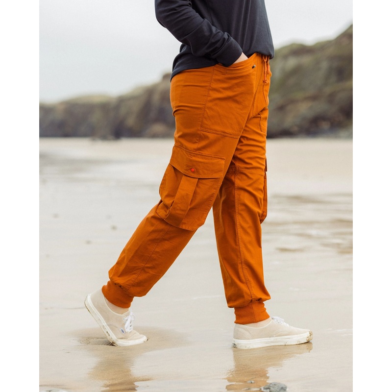 Hydrilla Organic Cotton Trouser – Sunset Orange