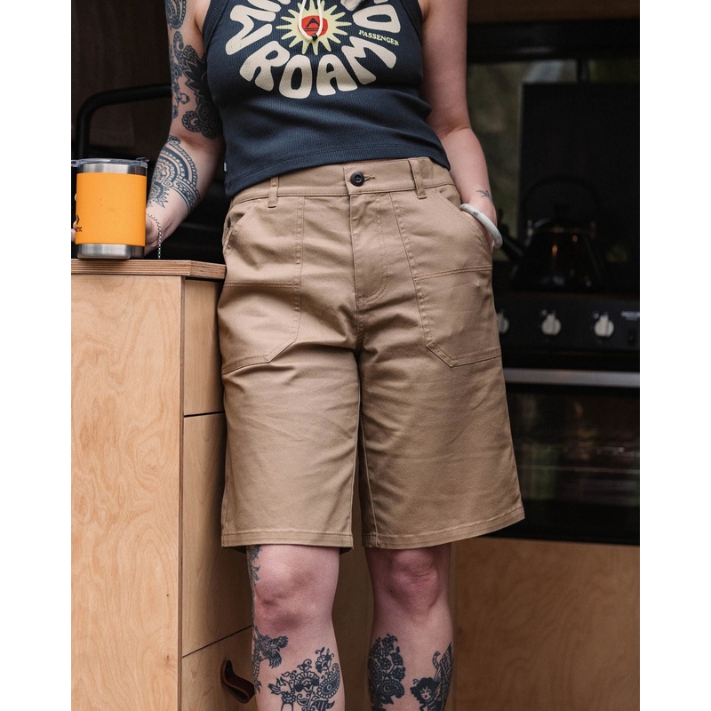 Lani Organic Twill Long Short – Elmwood