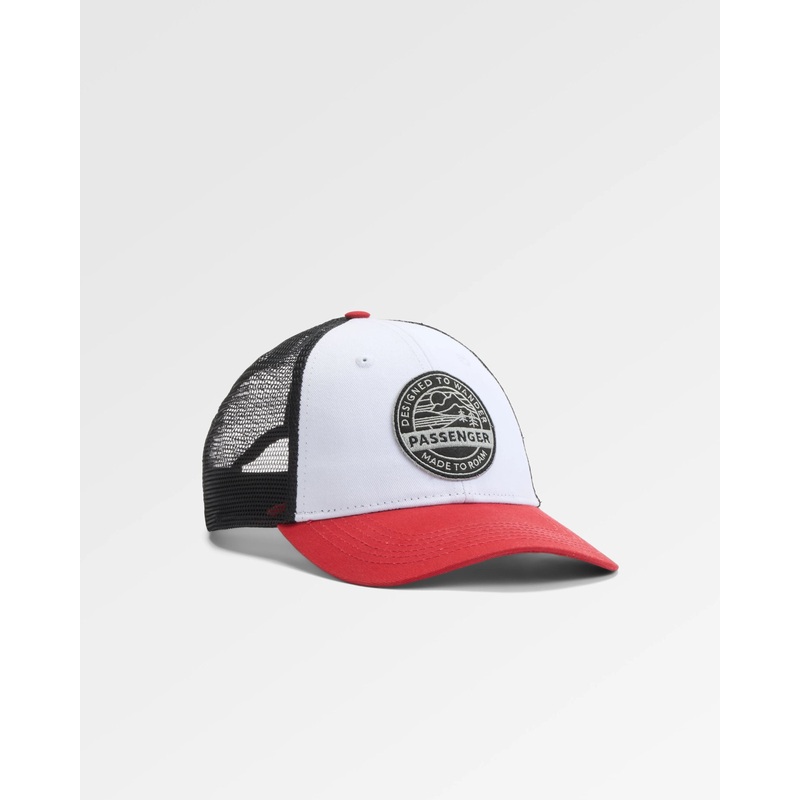 Odyssey Mesh Cap – Black/Red Spice