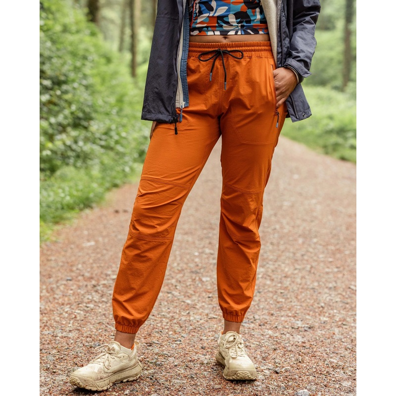 Sandstone Recycled Active Trail Jogger – Sunset Orange