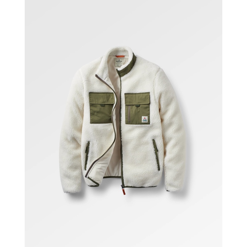 Valiant Deep-Pile Sherpa Fleece – Off White