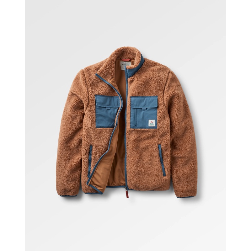 Valiant Deep-Pile Sherpa Fleece – Toffee