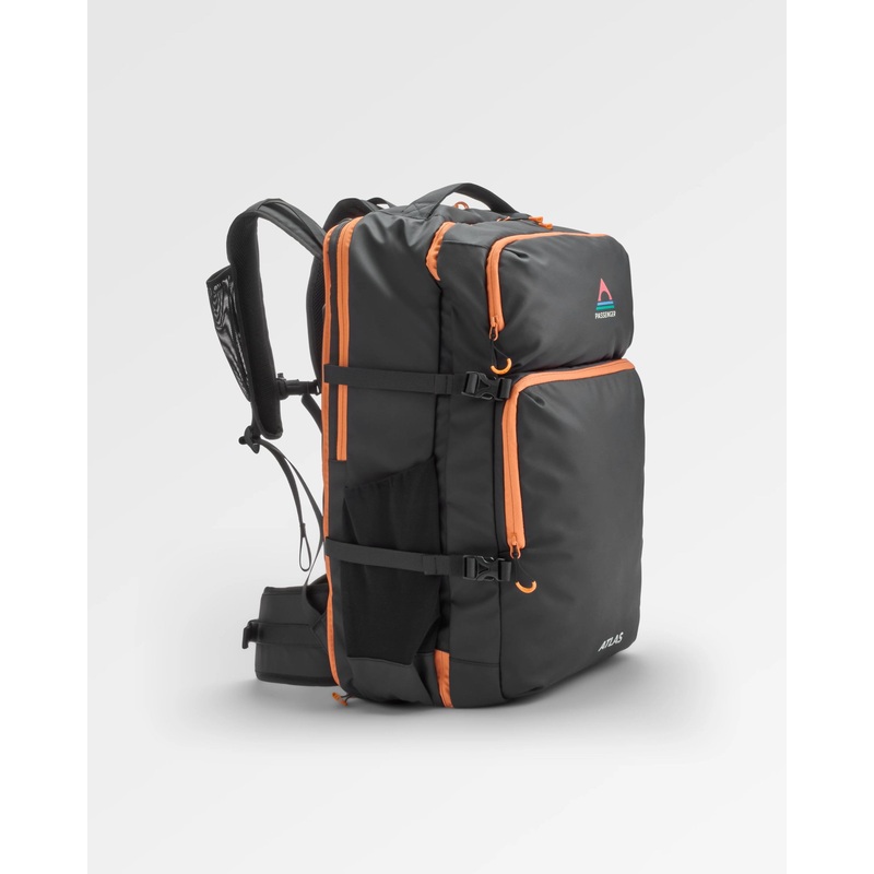 Atlas Recycled Backpack Duffel – Black