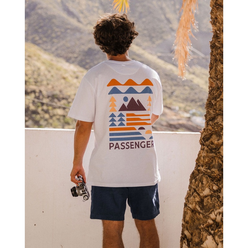 Cutout Organic Cotton T-Shirt – White