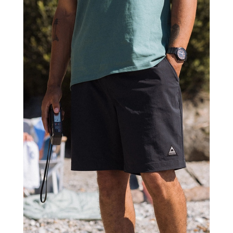 Drifter NetPlus Beach Linerless Short – Black