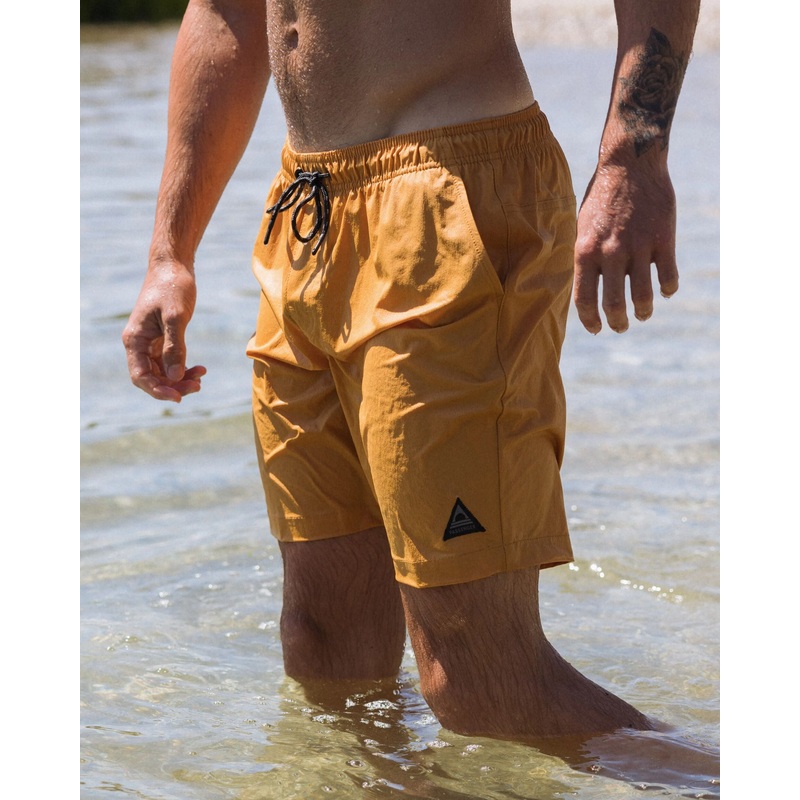 Drifter NetPlus Beach Linerless Short – Spruce Yellow