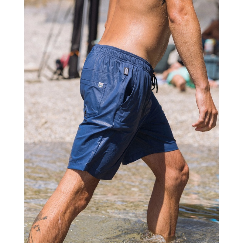 Drifter NetPlus Swim Lined Short – Dark Denim