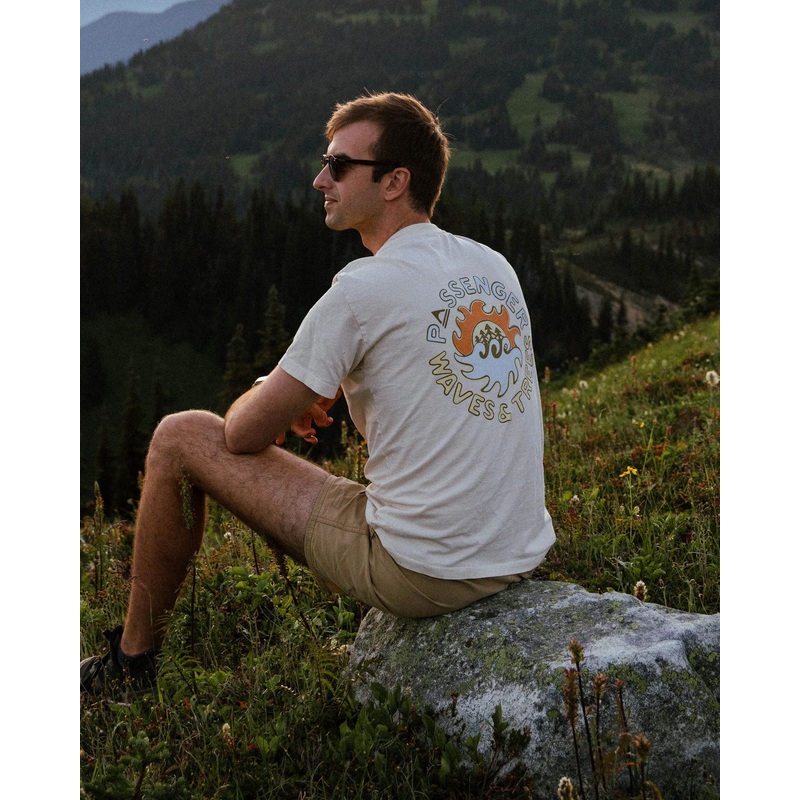 Dune Men’s Recycled Cotton T-Shirt – Birch