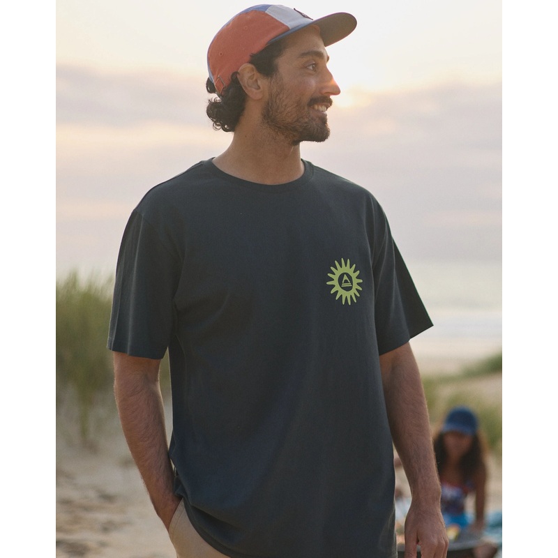 Easy Days Recycled Cotton T-Shirt – Black