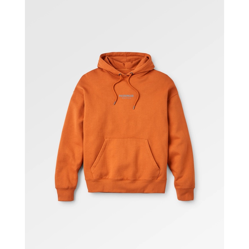 Passenger Relaxed Fit Hoodie – Sunset Orange